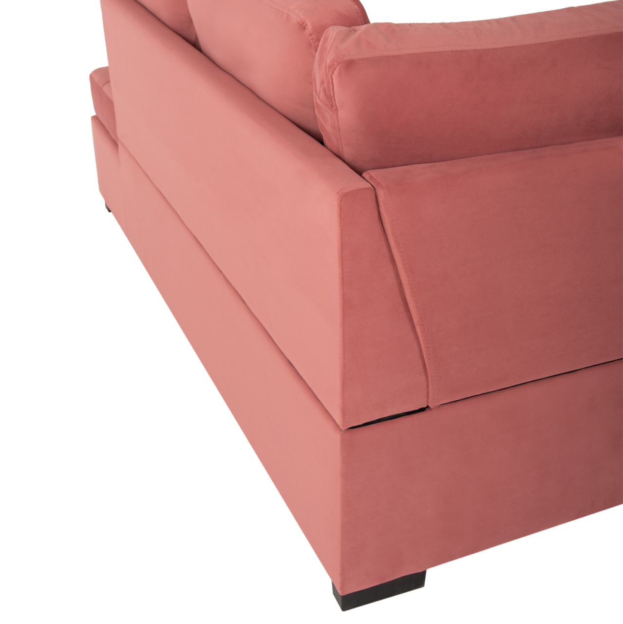 SOFABED RIGHT CORNER JADE HM3144.03R DUSTY PINK VELVET 250x80-180x73-88Hcm. [8]