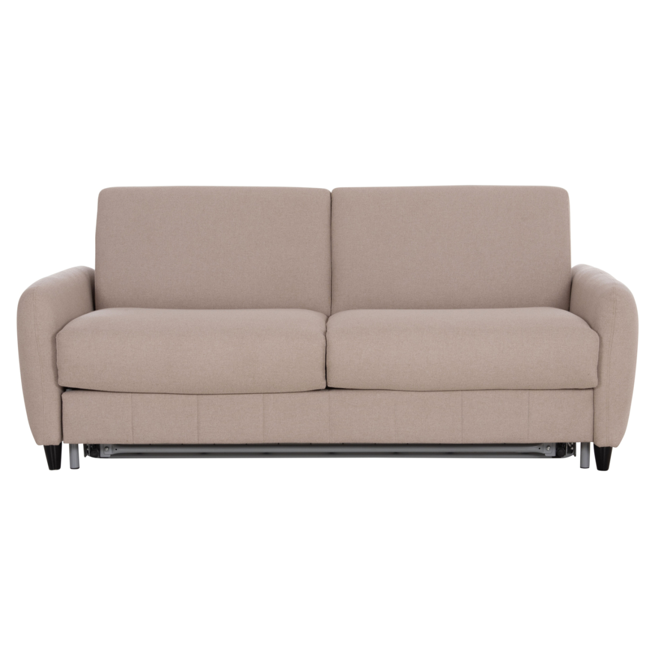 SOFABED WITH FOLDABLE MATTRESS ETUDINE HM3311.02 BEIGE FABRIC 190x98x90Hcm [4]