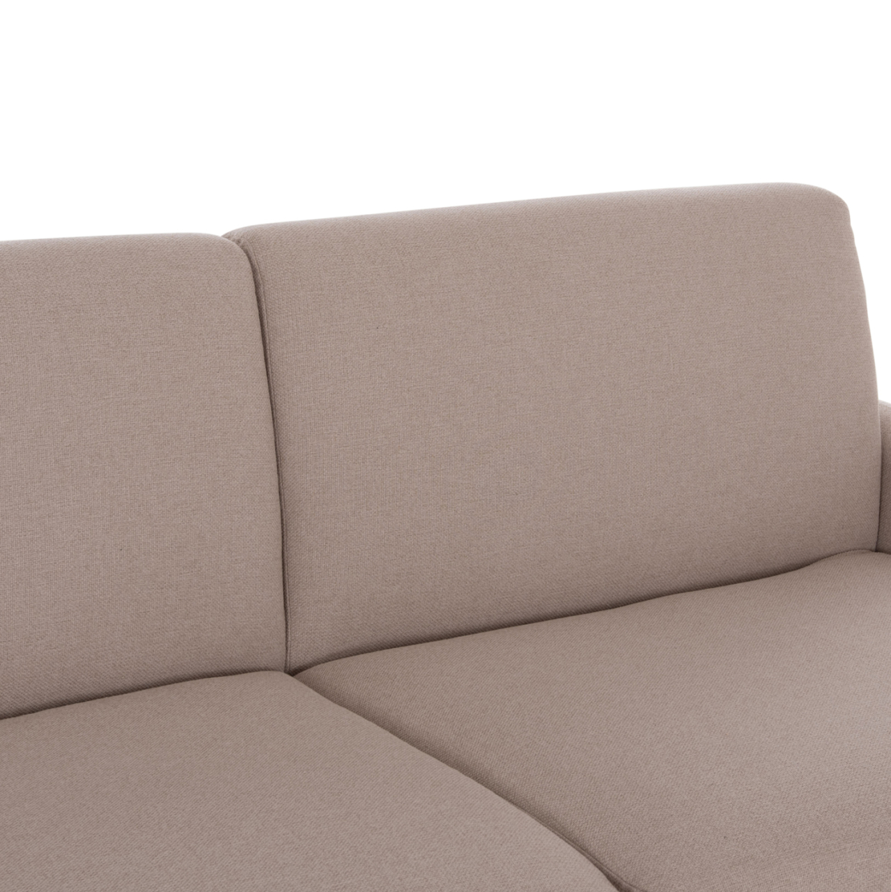 SOFABED WITH FOLDABLE MATTRESS ETUDINE HM3311.02 BEIGE FABRIC 190x98x90Hcm [8]