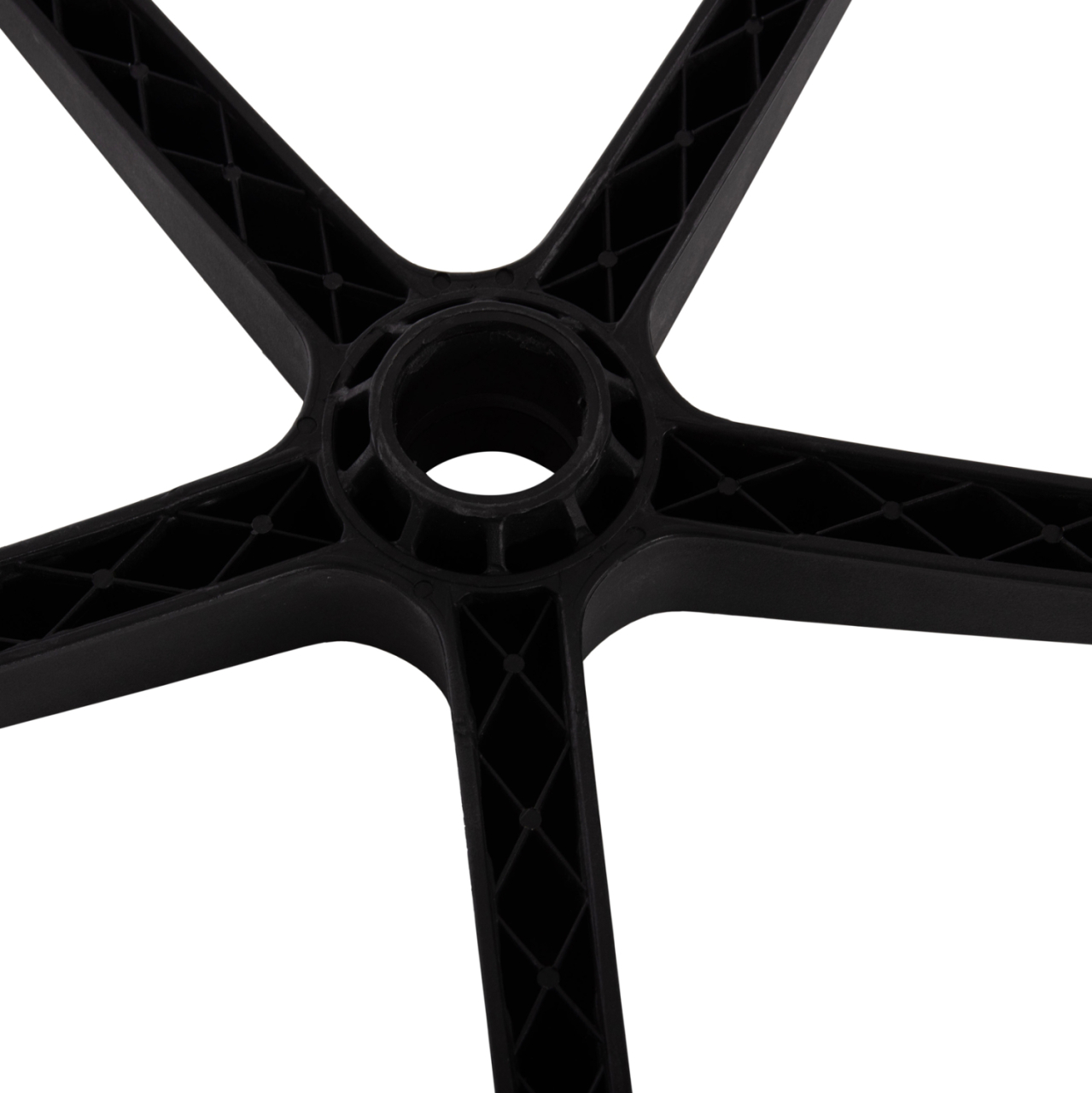 SPARE PART BASE FOR OFFICE CHAIR HM1199--BLACK NYLON 28cm SPOKE [6]