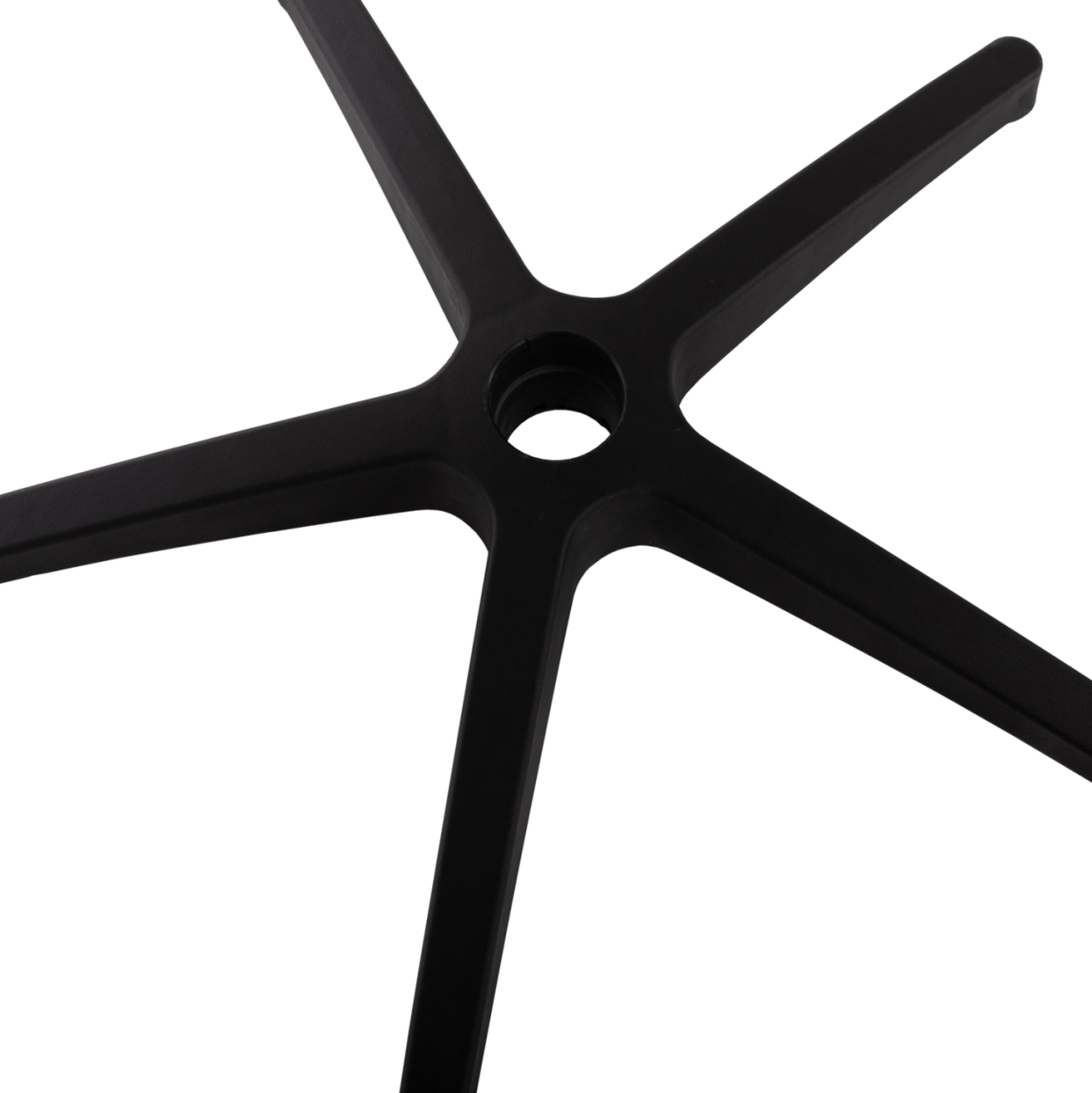 SPARE PART BASE FOR OFFICE CHAIR HM1199--BLACK NYLON 28cm SPOKE [4]
