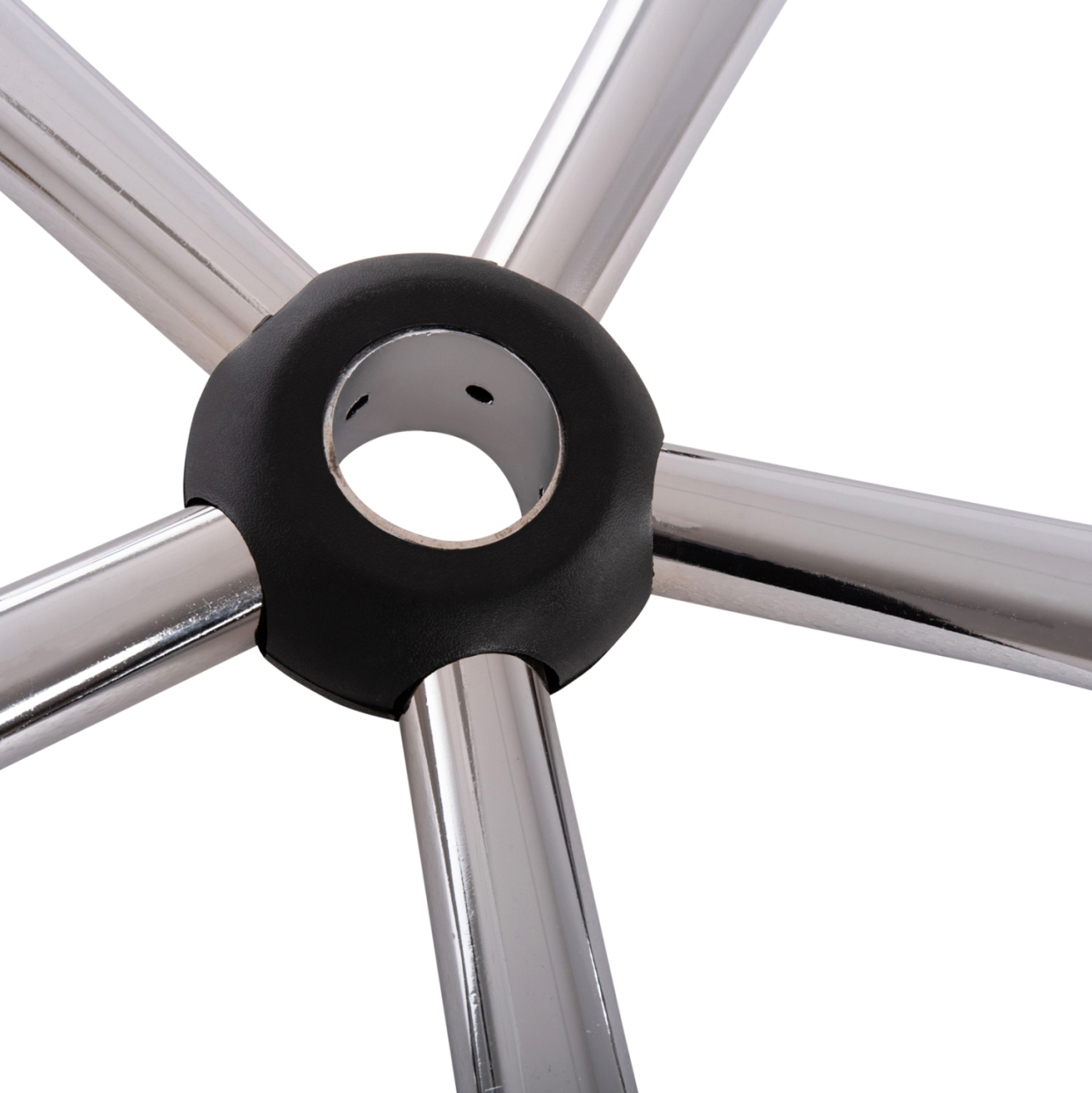 SPARE PART BASE FOR OFFICE CHAIR HM1202--CHROMED METAL 29cm SPOKE [5]