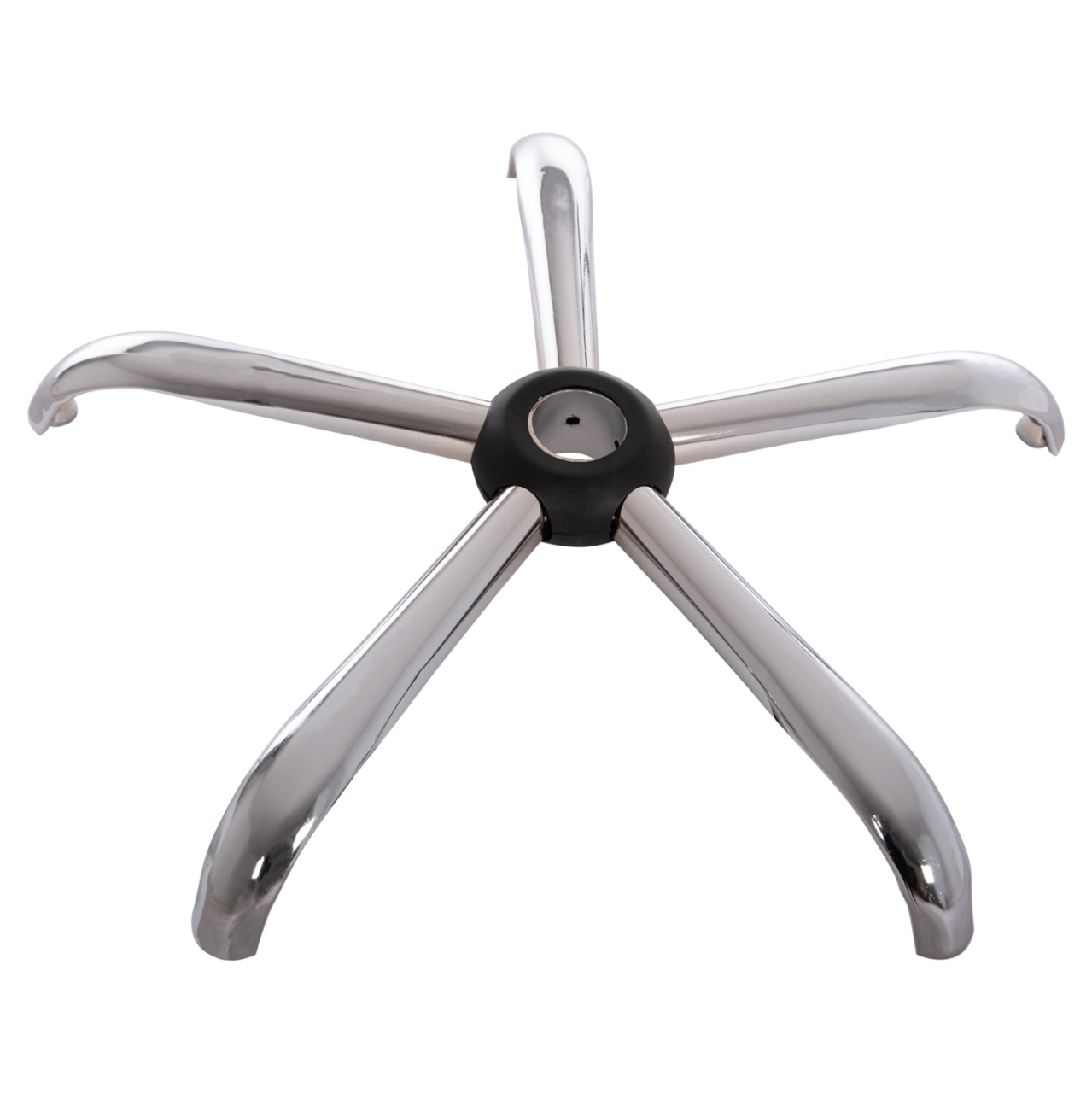 SPARE PART BASE FOR OFFICE CHAIR HM1202--CHROMED METAL 29cm SPOKE [3]