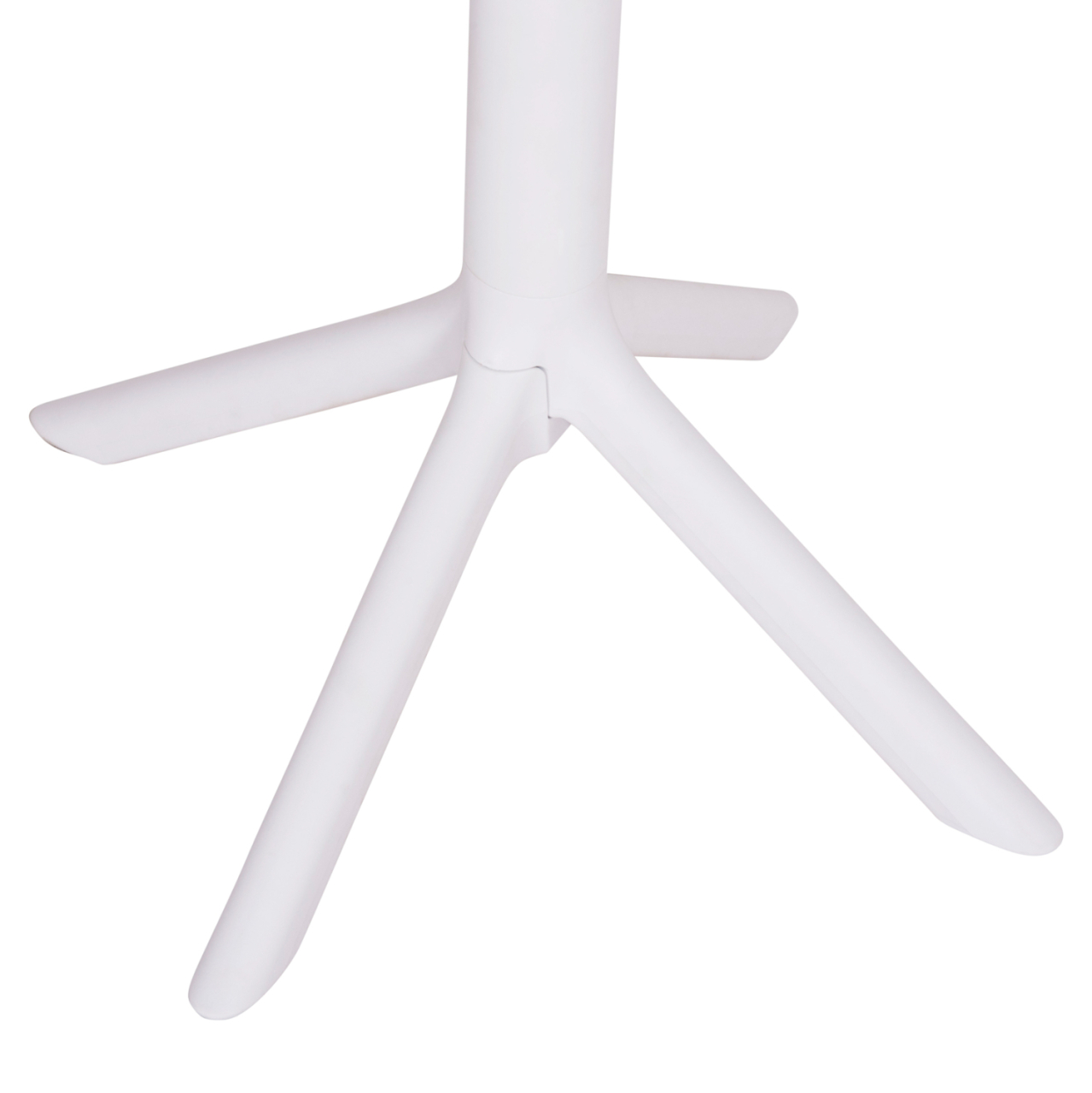 SQUARE POLYPROPYLENE TABLE TERRIN HM6125.11 WHITE 60x60x75Hcm. [9]