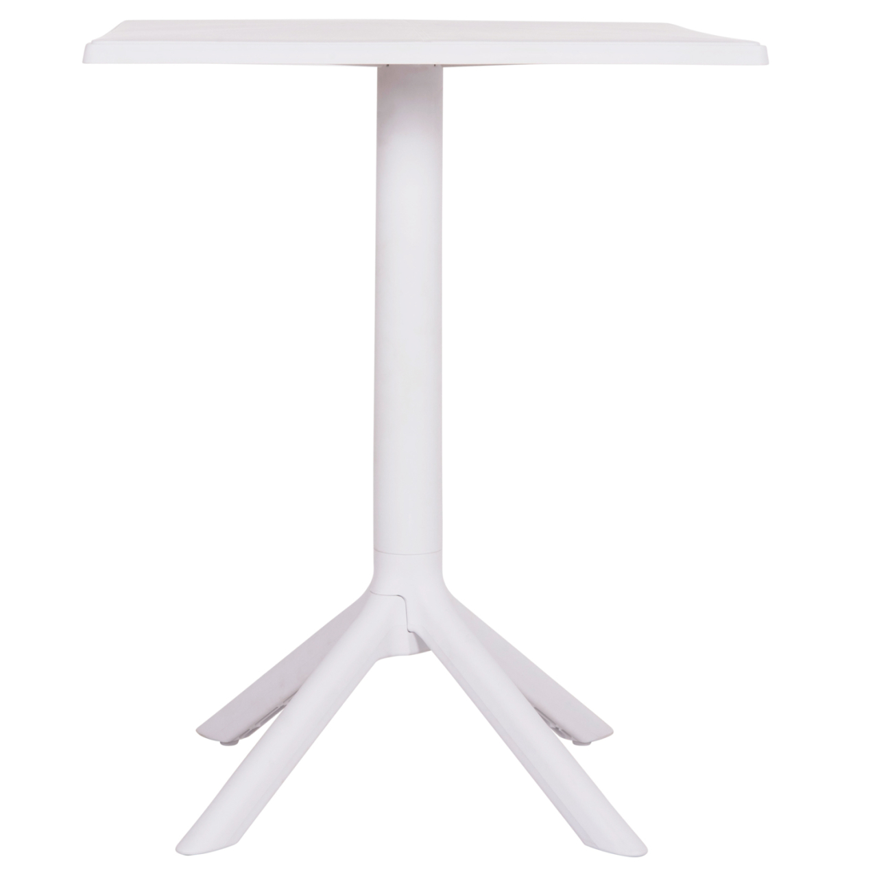 SQUARE POLYPROPYLENE TABLE TERRIN HM6125.11 WHITE 60x60x75Hcm. [3]