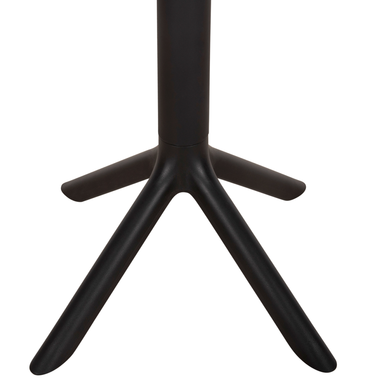 SQUARE POLYPROPYLENE TABLE TERRIN HM6125.12 BLACK 60,5x60,5x76,5Hcm. [6]