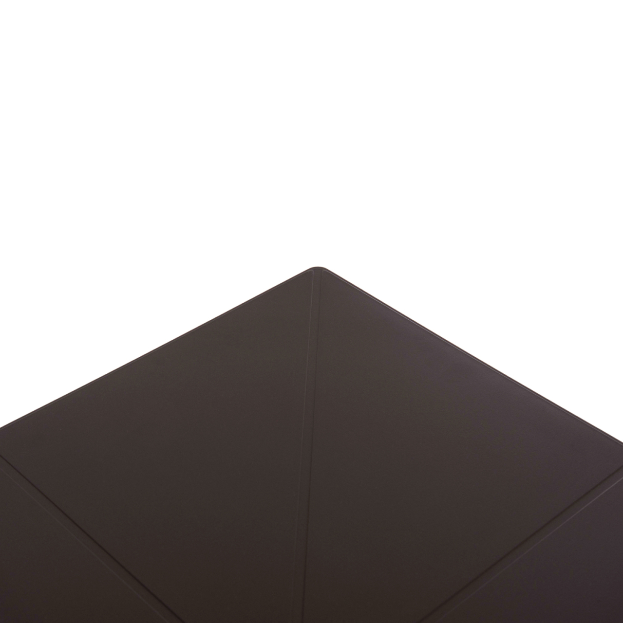 SQUARE POLYPROPYLENE TABLE TERRIN HM6125.13 BROWN 60x60x75Hcm. [5]