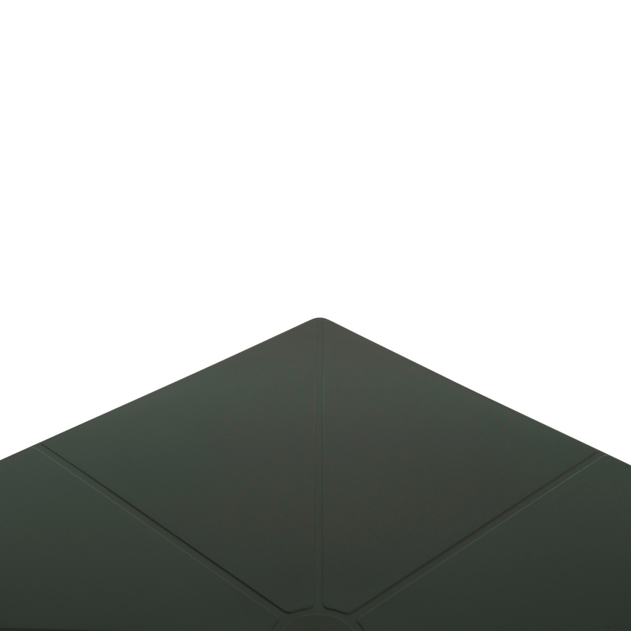 SQUARE POLYPROPYLENE TABLE TERRIN HM6125.15 DARK OLIVE 60x60x75Hcm. [5]