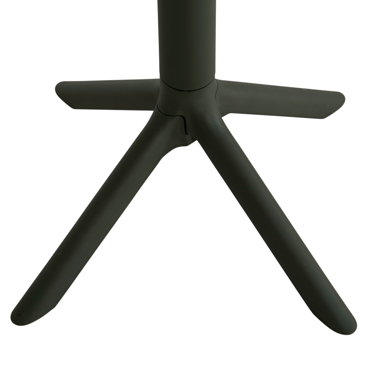 SQUARE POLYPROPYLENE TABLE TERRIN HM6125.15 DARK OLIVE 60x60x75Hcm. [6]