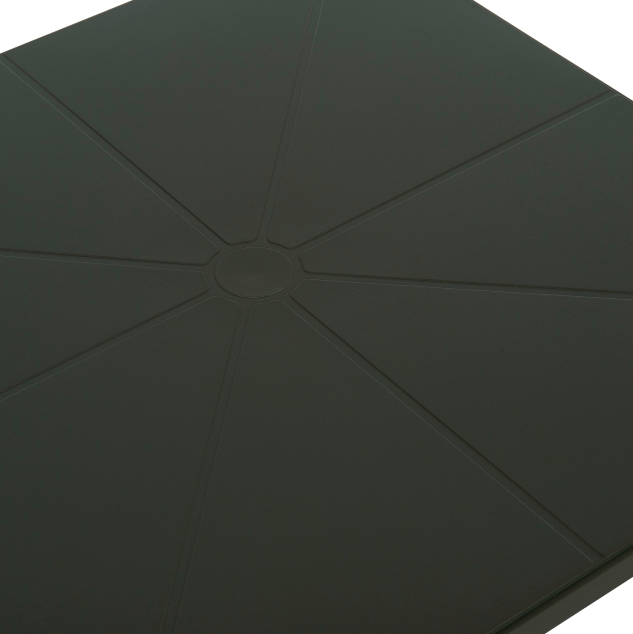 SQUARE POLYPROPYLENE TABLE TERRIN HM6125.15 DARK OLIVE 60x60x75Hcm. [7]