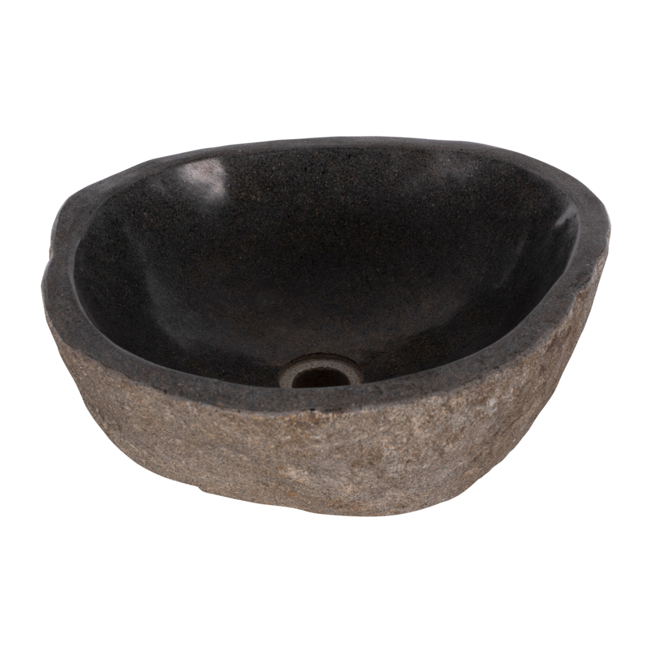 STONE SINK CARVED GREY COLOR 40x40x20Hcm.HM7807 [5]