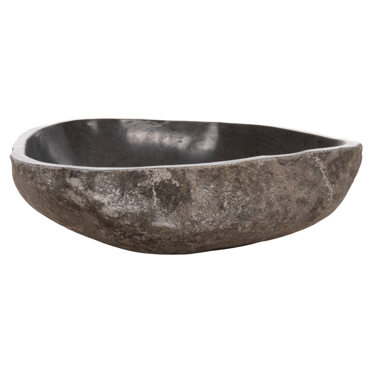 STONE SINK CARVED GREY COLOR 55x44x16Ηcm. HM4193 [3]