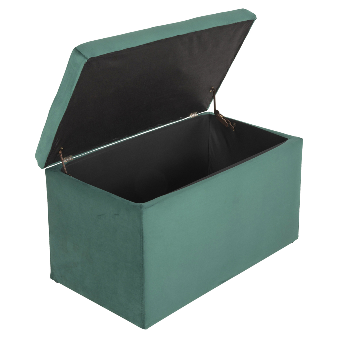 STOOL-CHEST PUNK HM279.13 CYPRESS GREEN VELVET 90x50x52H cm. [4]