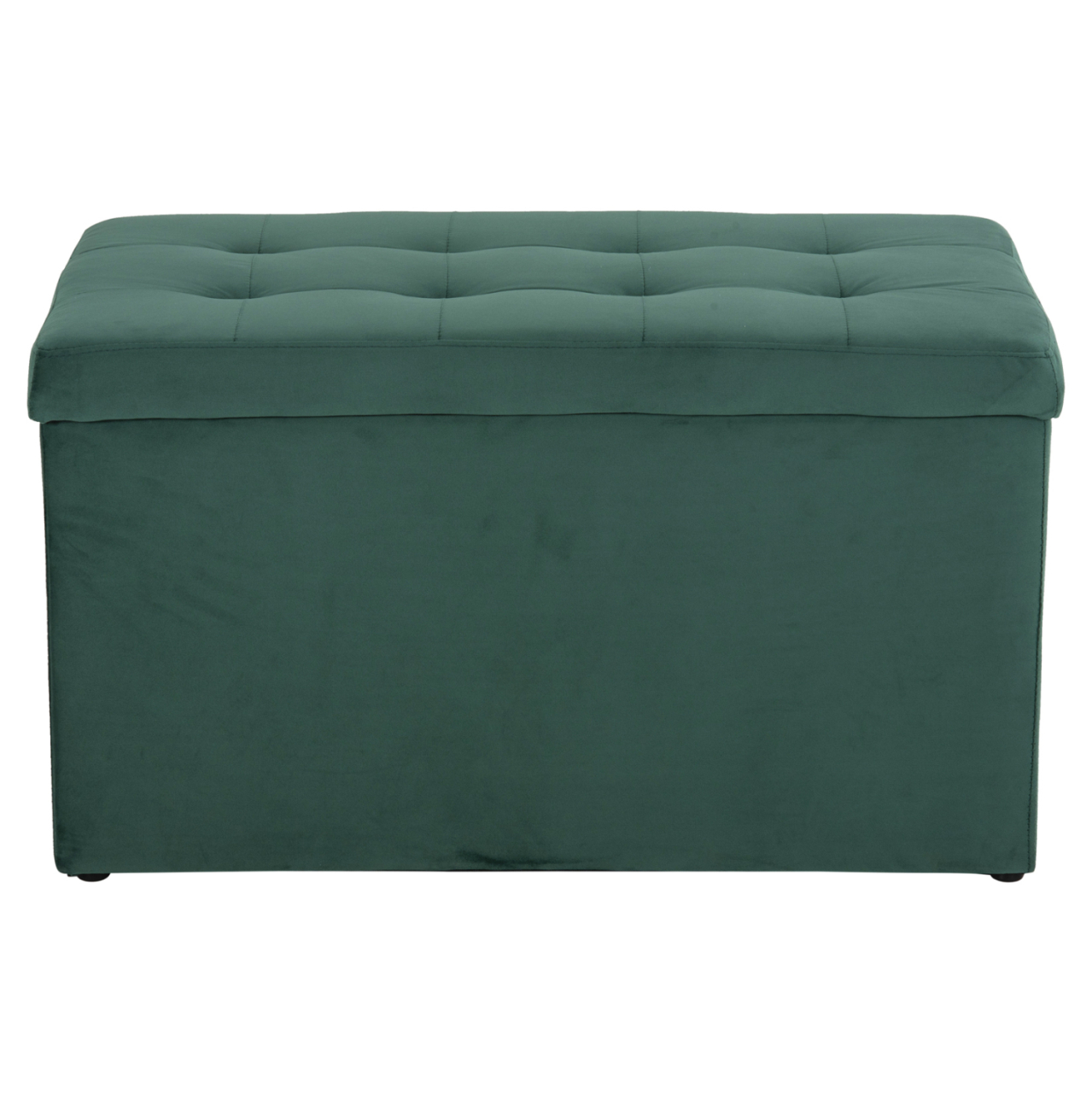 STOOL-CHEST PUNK HM279.13 CYPRESS GREEN VELVET 90x50x52H cm. [3]