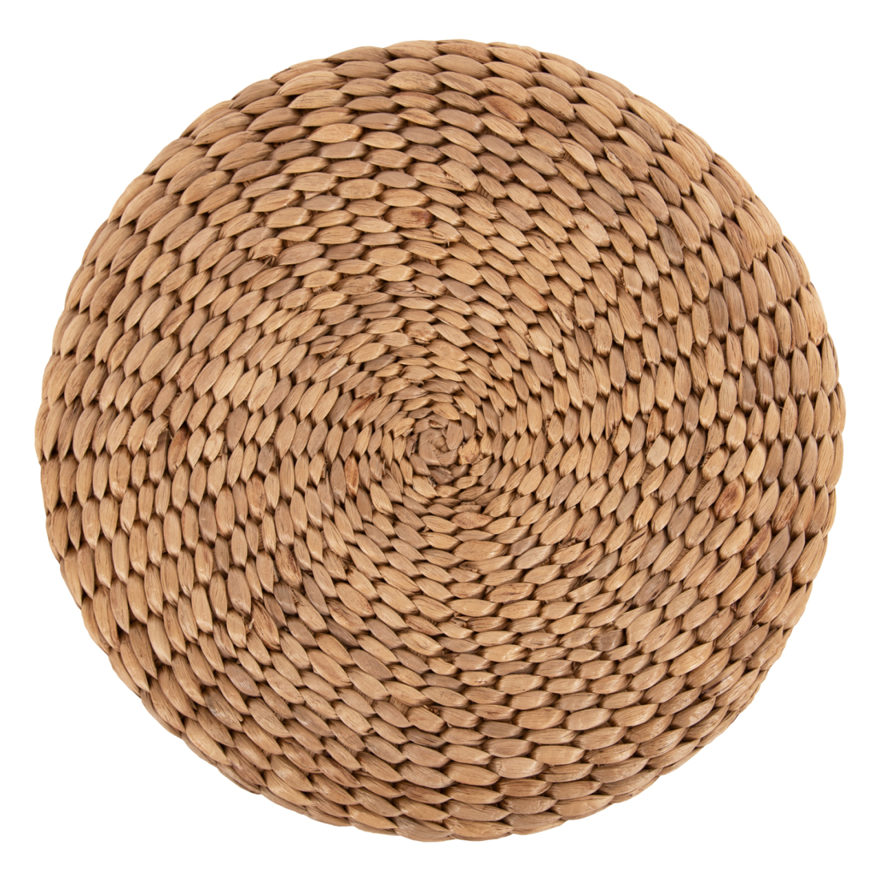 STOOL JIM HM7824 TEAK WOOD IN NATURAL COLOR-MATTED SEAT Φ43x43Hcm. [7]