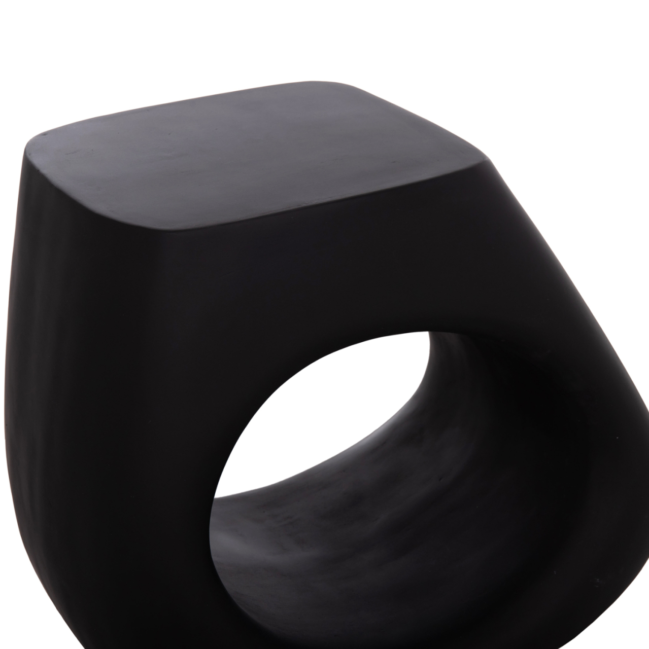 STOOL LANS HM4691.01 FIBER CEMENT IN BLACK--58x28x45.5Hcm. [7]