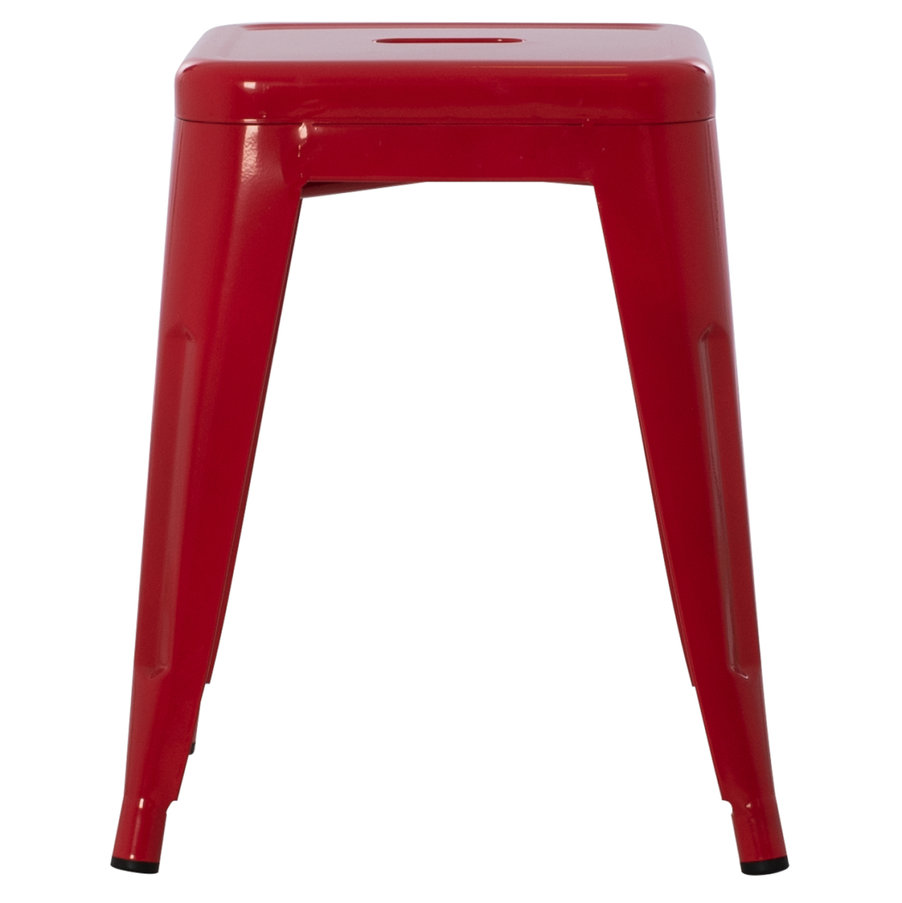 STOOL MELITA HM0096.44 METAL IN RED COLOR 37x37x45Hcm. [3]