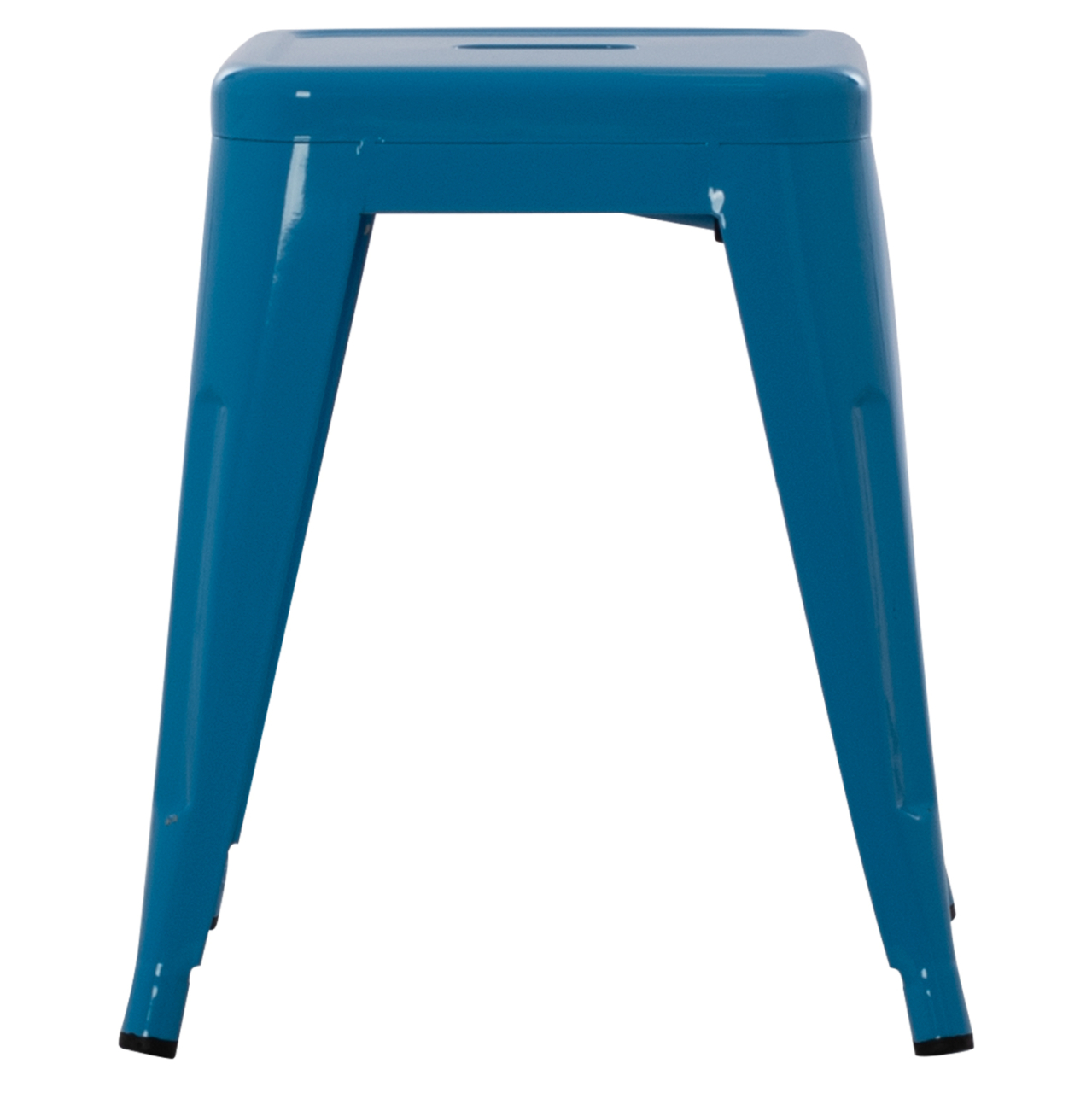STOOL MELITA HM0096.48 METAL IN BLUE COLOR 37x37x45Hcm. [3]