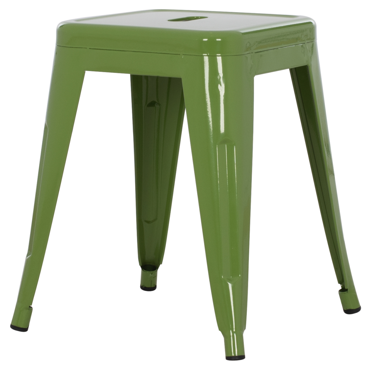 STOOL MELITA HM0096.53 METAL IN LIGHT OLIVE GREEN COLOR 37x37x45Hcm. [4]