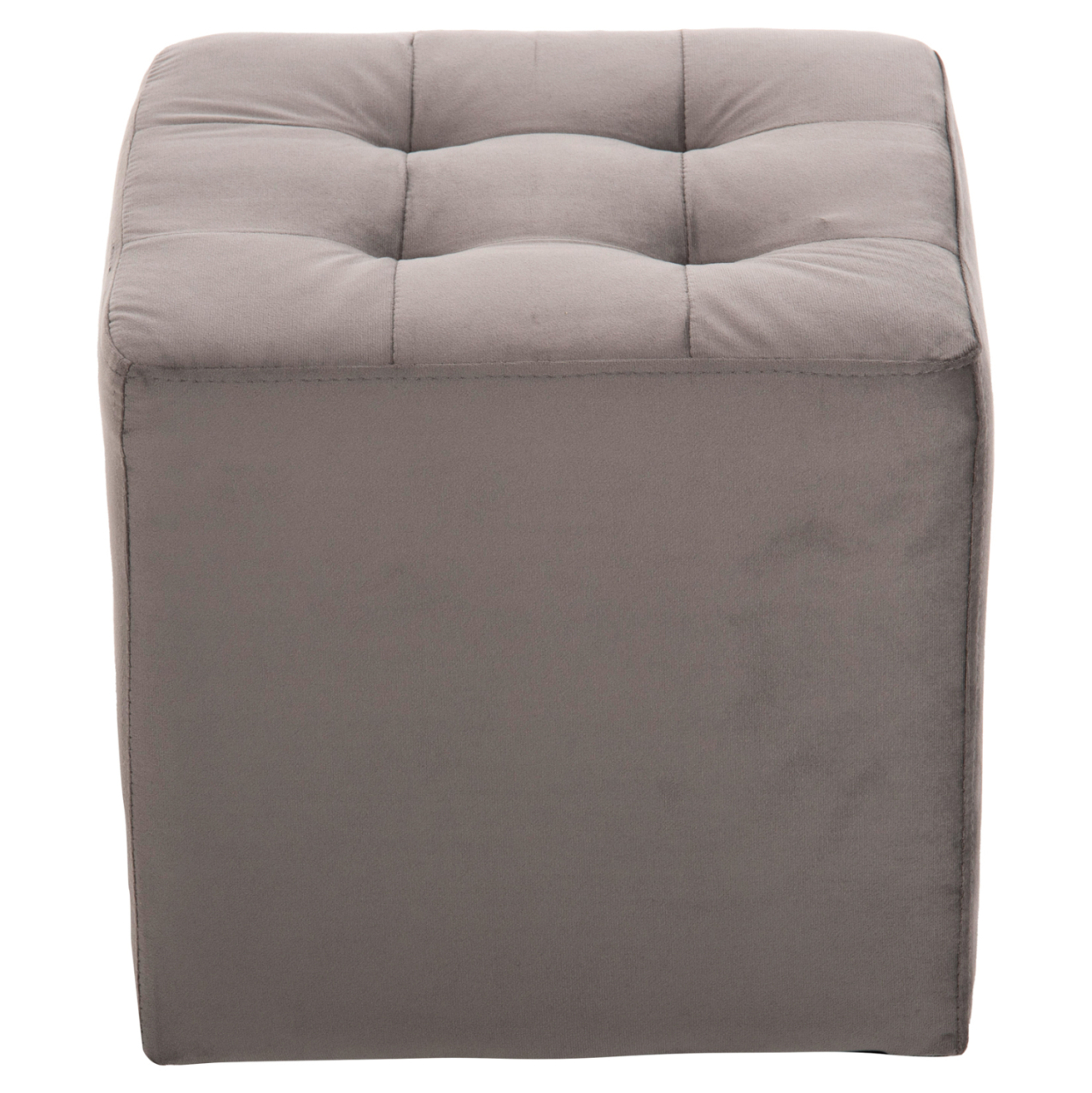 STOOL PUNK HM264.11 GREY VELVET 39Χ39Χ36Hcm. [4]
