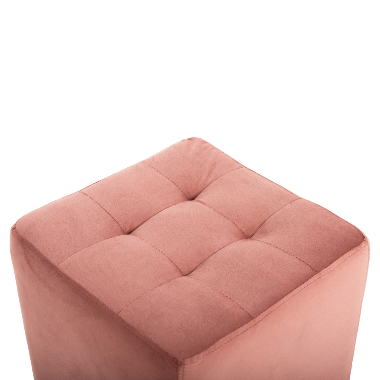 STOOL PUNK HM264.12 DUSTY PINK VELVET 39Χ39Χ36Hcm. [6]