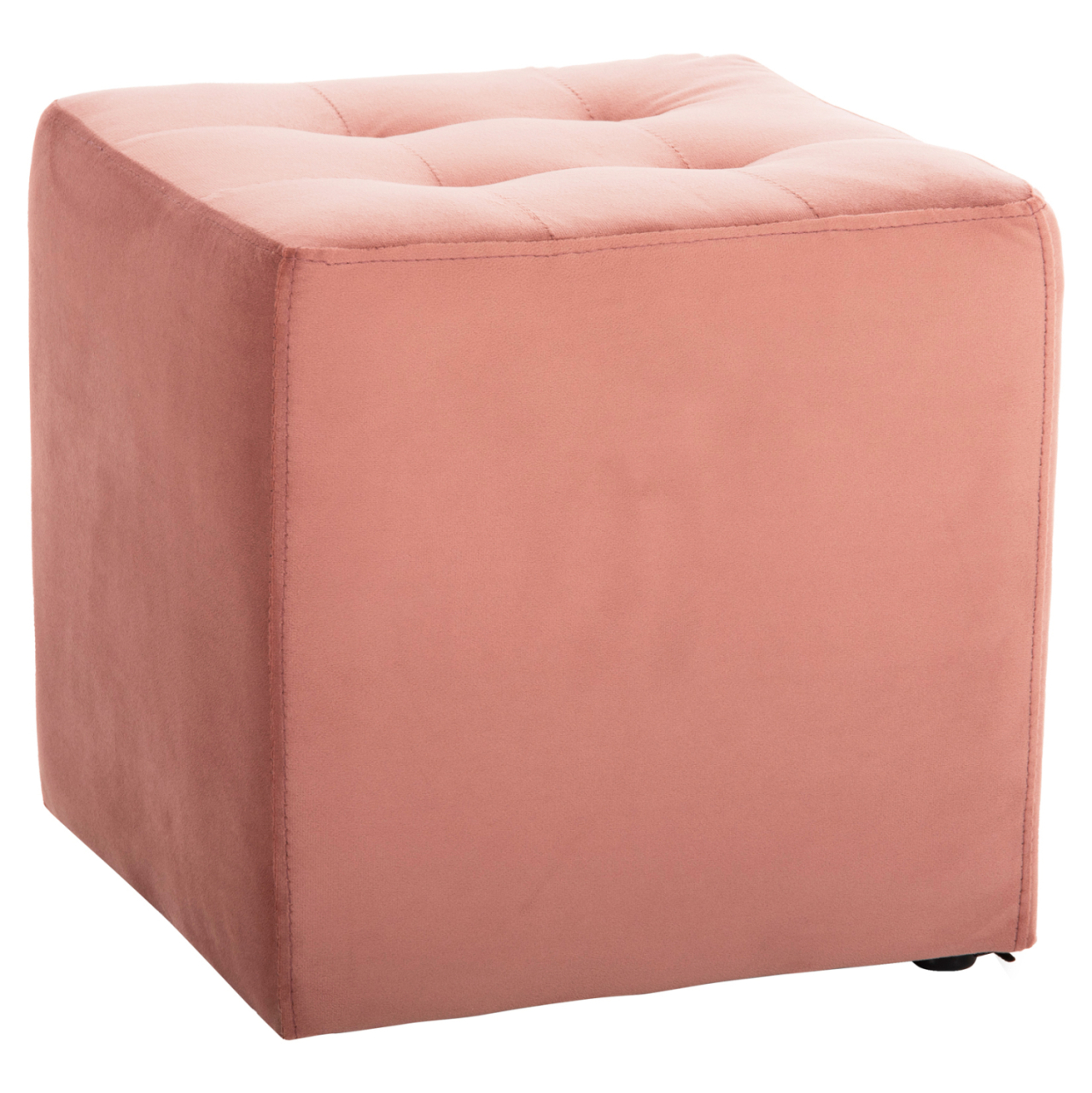 STOOL PUNK HM264.12 DUSTY PINK VELVET 39Χ39Χ36Hcm. [3]