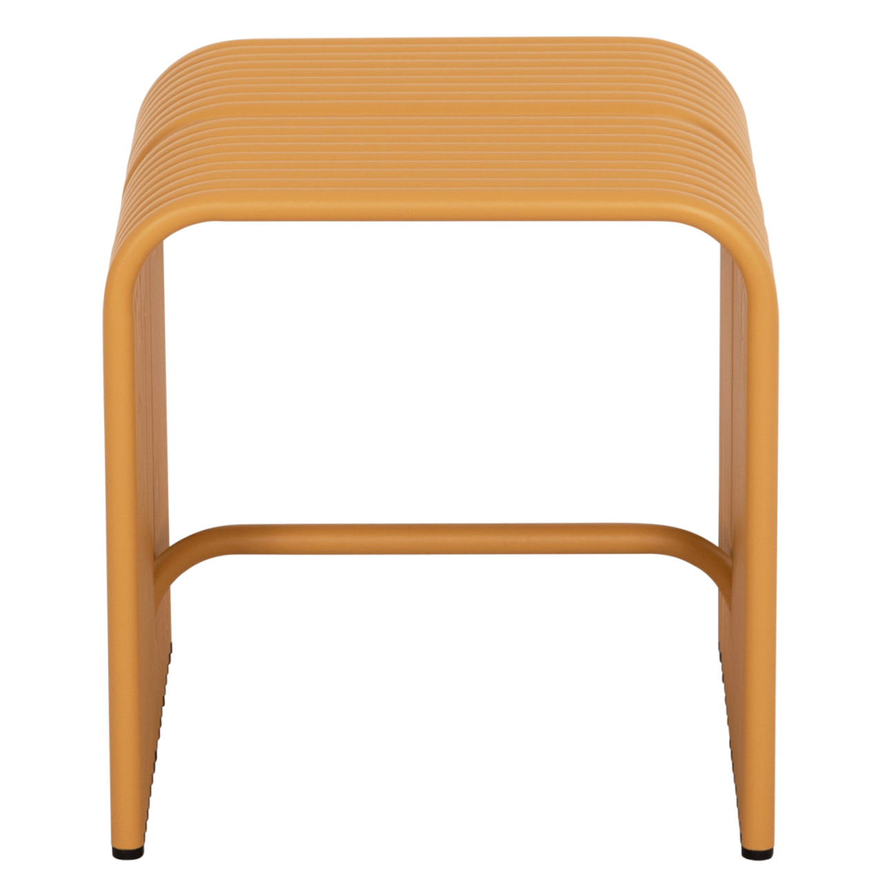 STOOL SERIES INTREPID HM6325.06 ALUMINUM IN MUSTARD YELLOW COLOR 40x38x42.5Hcm. [3]