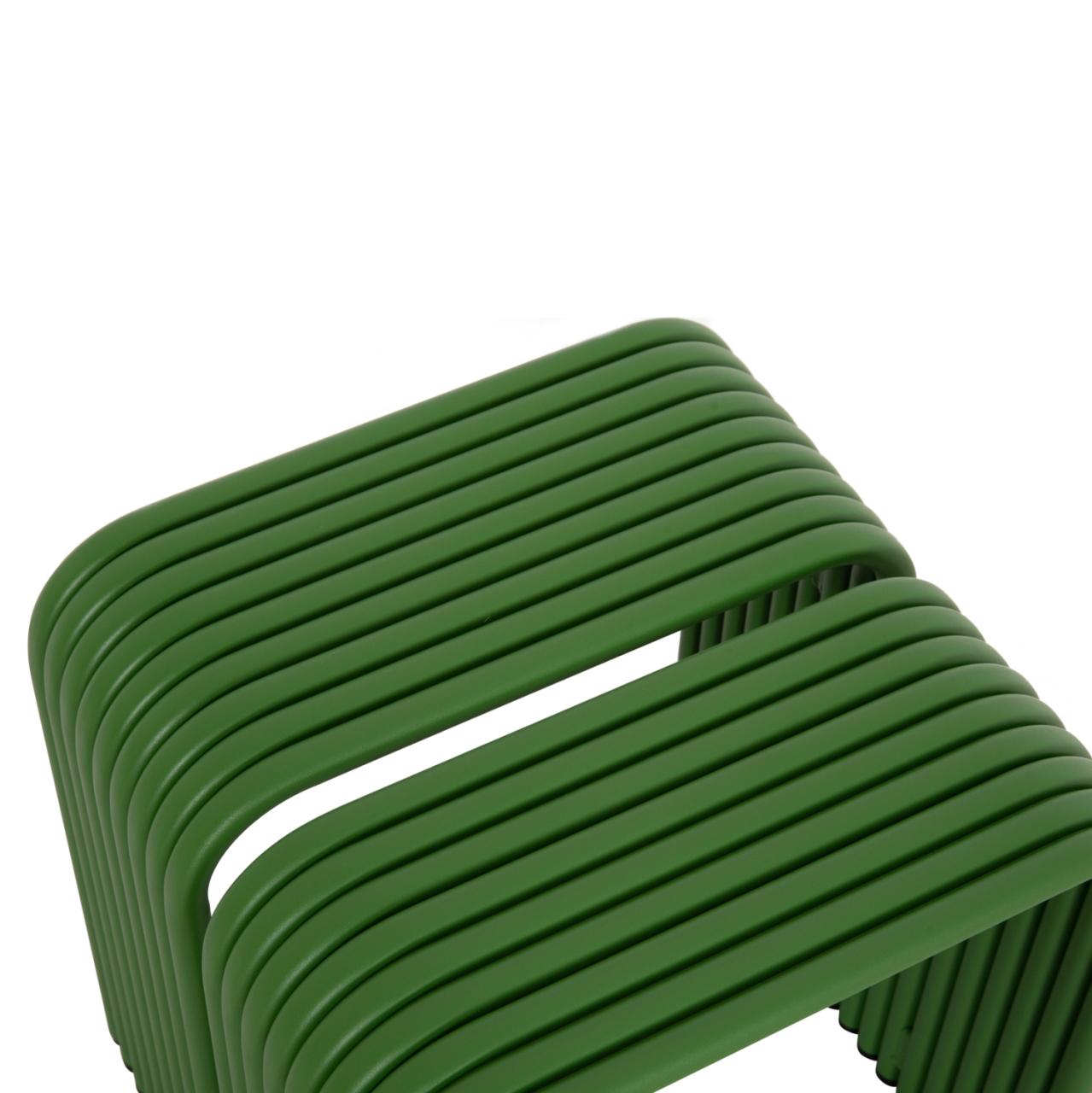 STOOL SERIES INTREPID HM6325.07 ALUMINUM IN GREEN COLOR 40x38x42.5Hcm. [6]