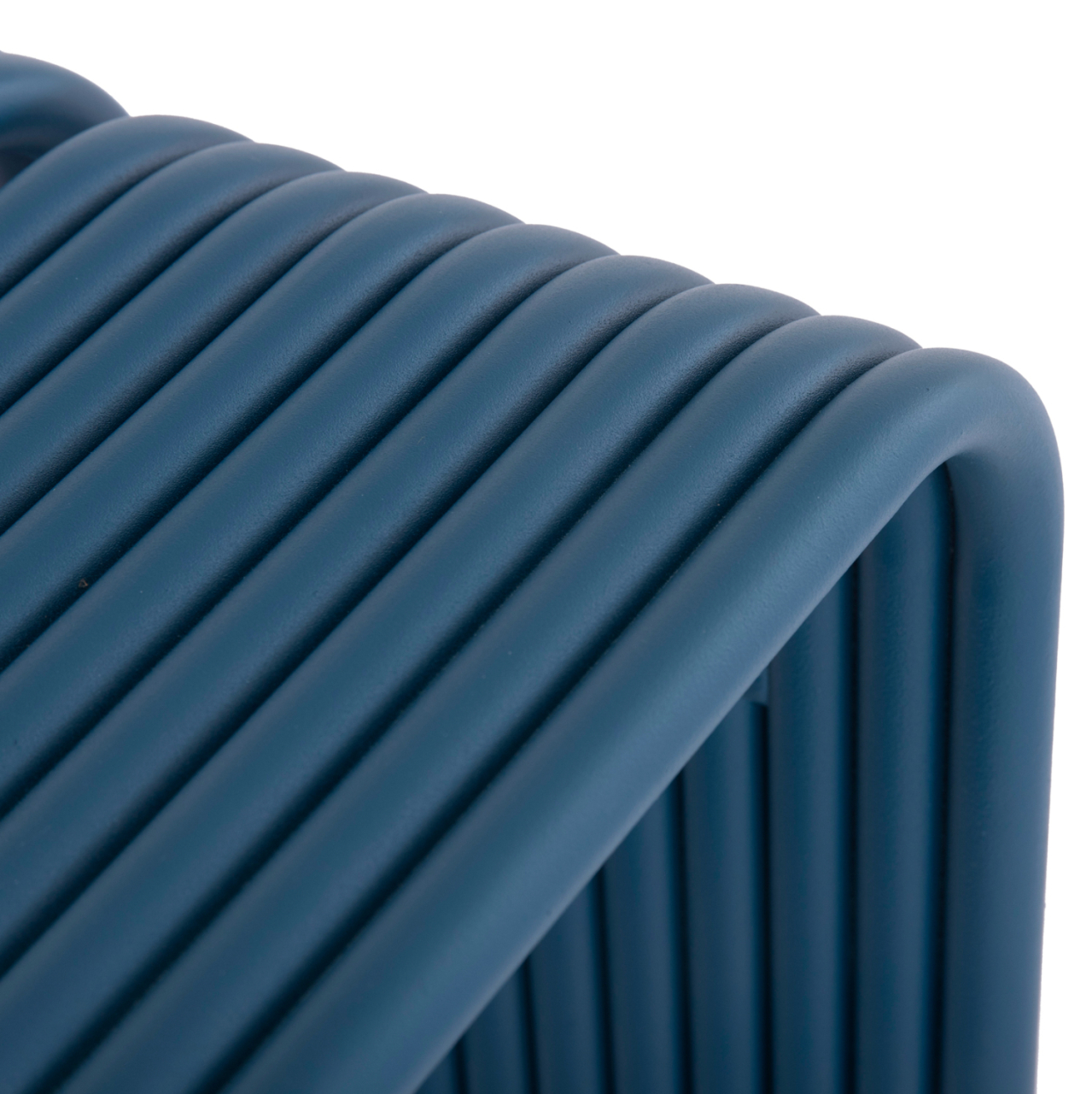 STOOL SERIES INTREPID HM6325.08 ALUMINUM IN BLUE COLOR 40x38x42,5Hcm. [7]