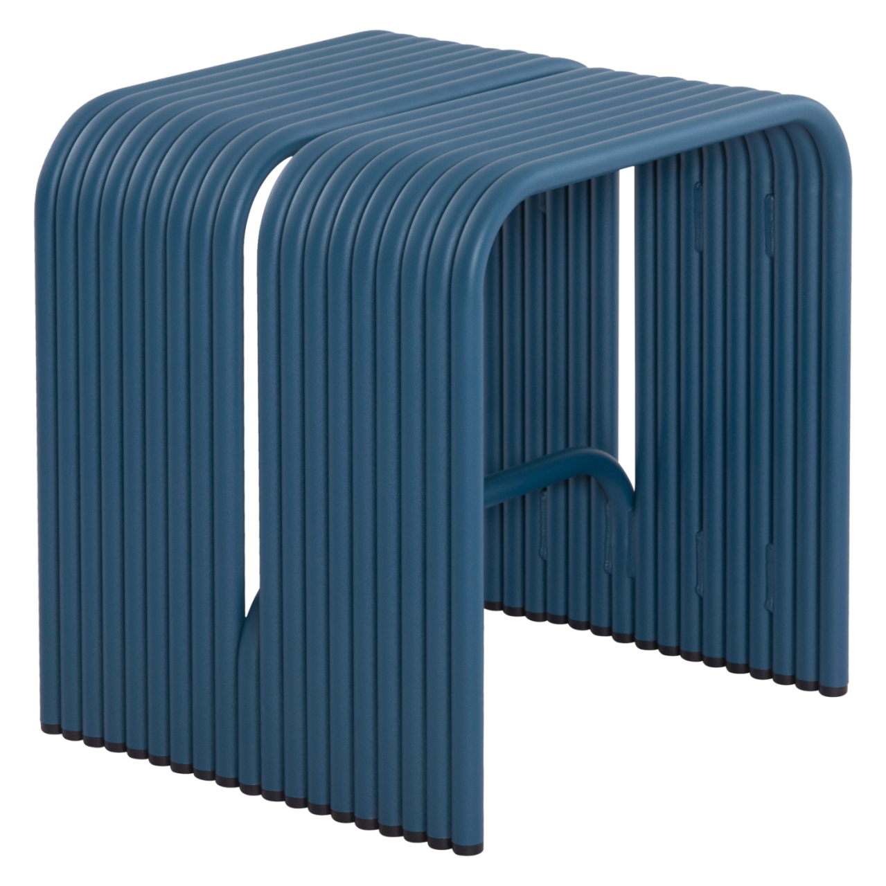 STOOL SERIES INTREPID HM6325.08 ALUMINUM IN BLUE COLOR 40x38x42,5Hcm. [5]