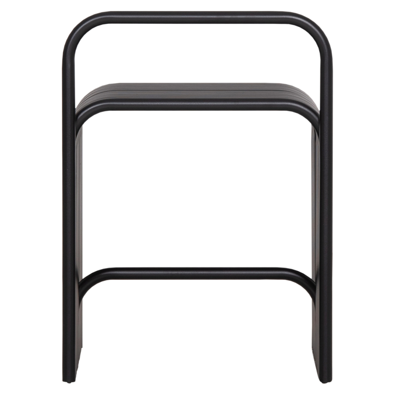 STOOL SERIES INTREPID HM6326.01 ALUMINUM IN BLACK 40x38x55Hcm. [7]