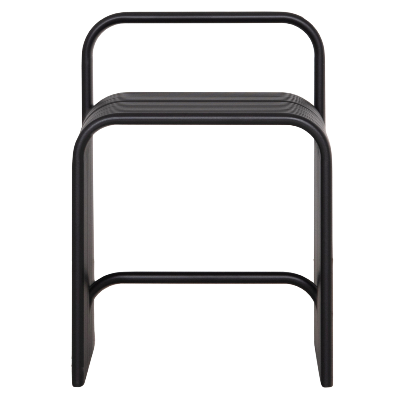 STOOL SERIES INTREPID HM6326.01 ALUMINUM IN BLACK 40x38x55Hcm. [3]