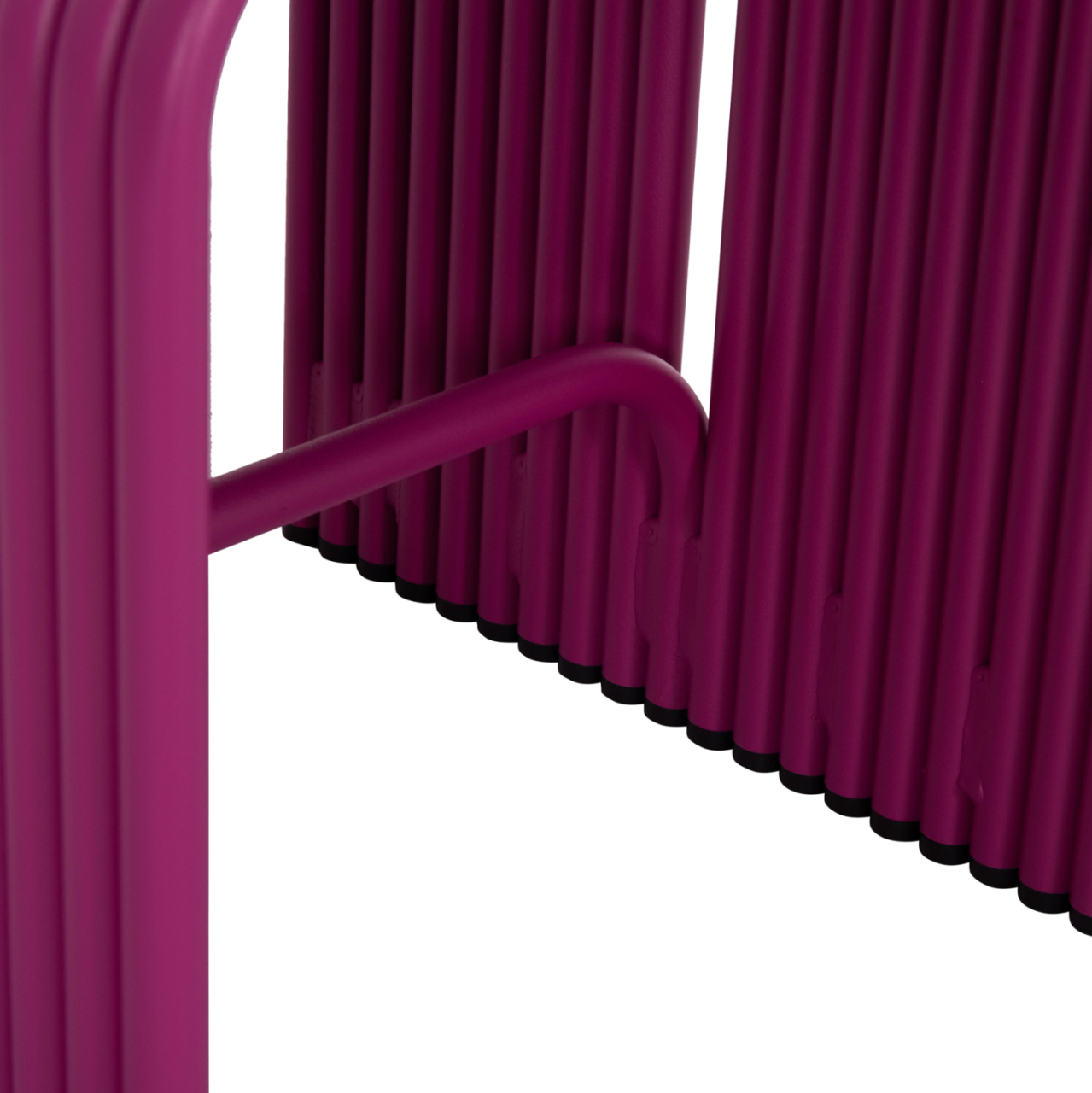 STOOL SERIES INTREPID HM6326.05 ALUMINUM IN PURPLE COLOR 40x38x55Hcm. [8]