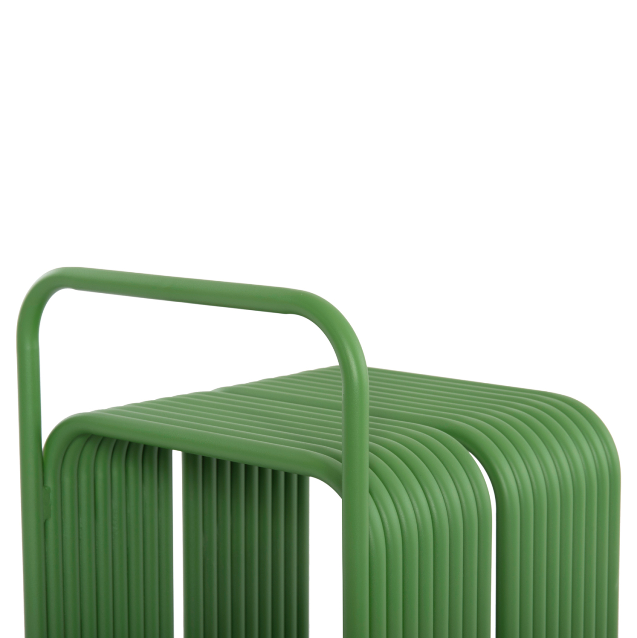 STOOL SERIES INTREPID HM6326.07 ALUMINUM IN GREEN COLOR 40x38x55Hcm. [9]