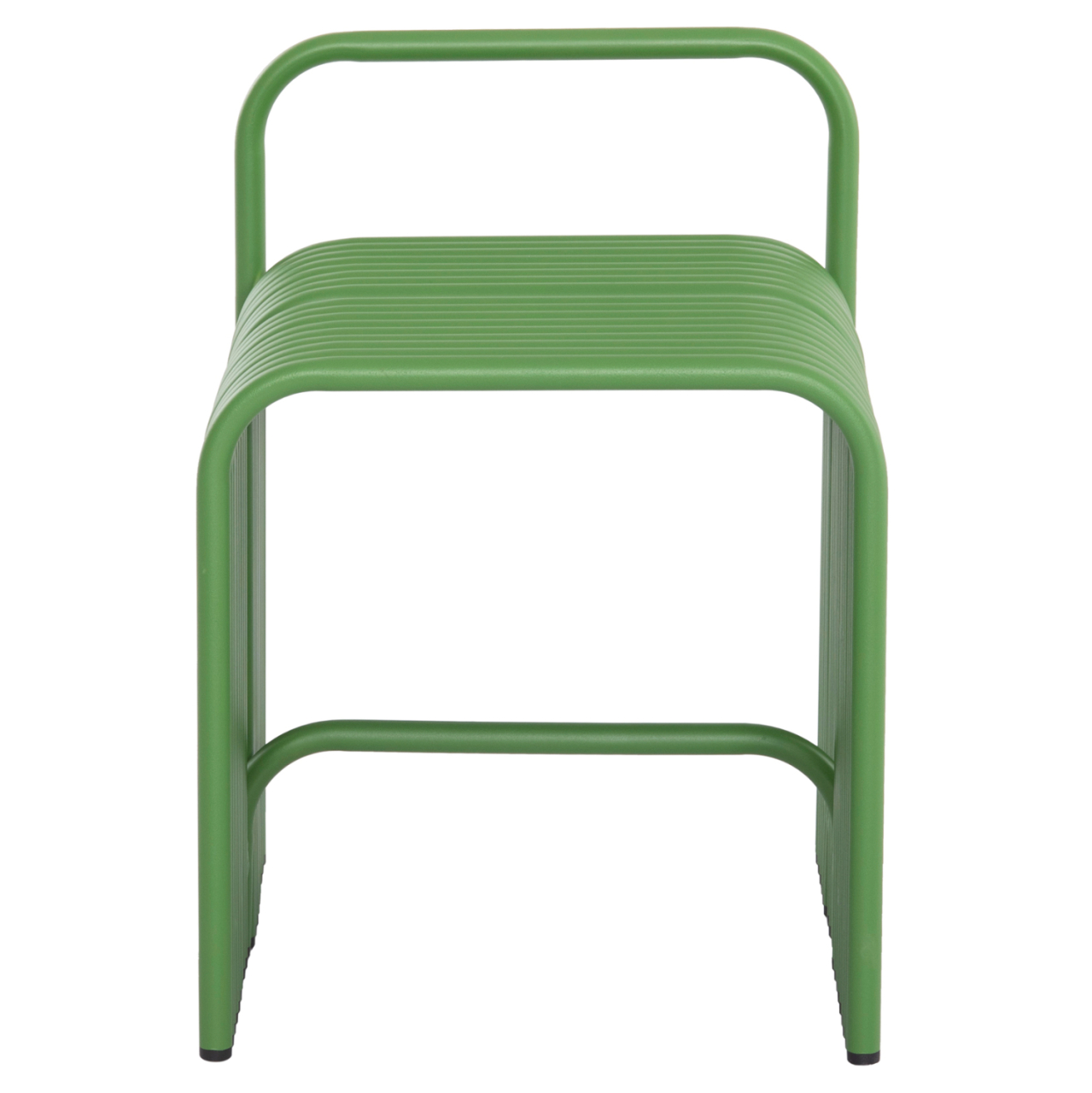 STOOL SERIES INTREPID HM6326.07 ALUMINUM IN GREEN COLOR 40x38x55Hcm. [3]