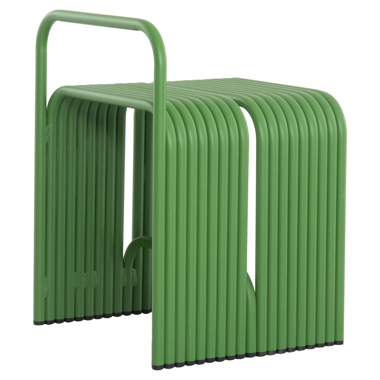 STOOL SERIES INTREPID HM6326.07 ALUMINUM IN GREEN COLOR 40x38x55Hcm. [5]