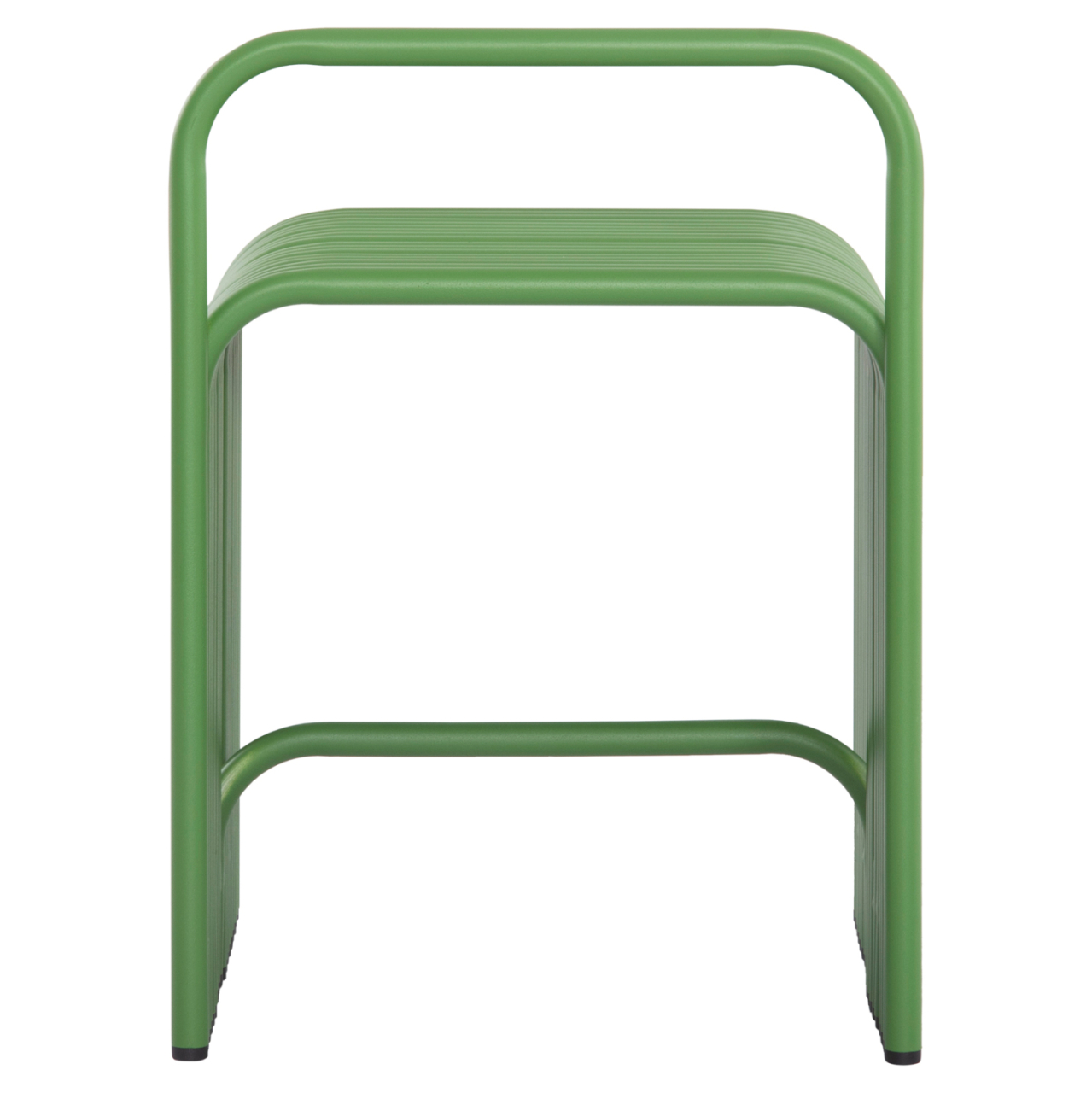 STOOL SERIES INTREPID HM6326.07 ALUMINUM IN GREEN COLOR 40x38x55Hcm. [6]