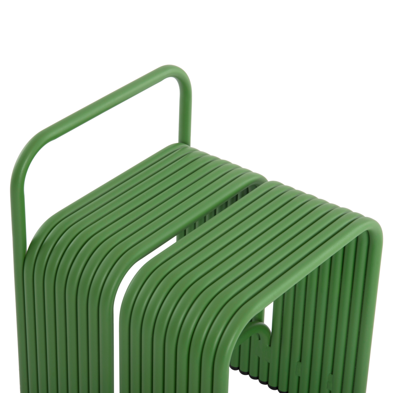 STOOL SERIES INTREPID HM6326.07 ALUMINUM IN GREEN COLOR 40x38x55Hcm. [7]