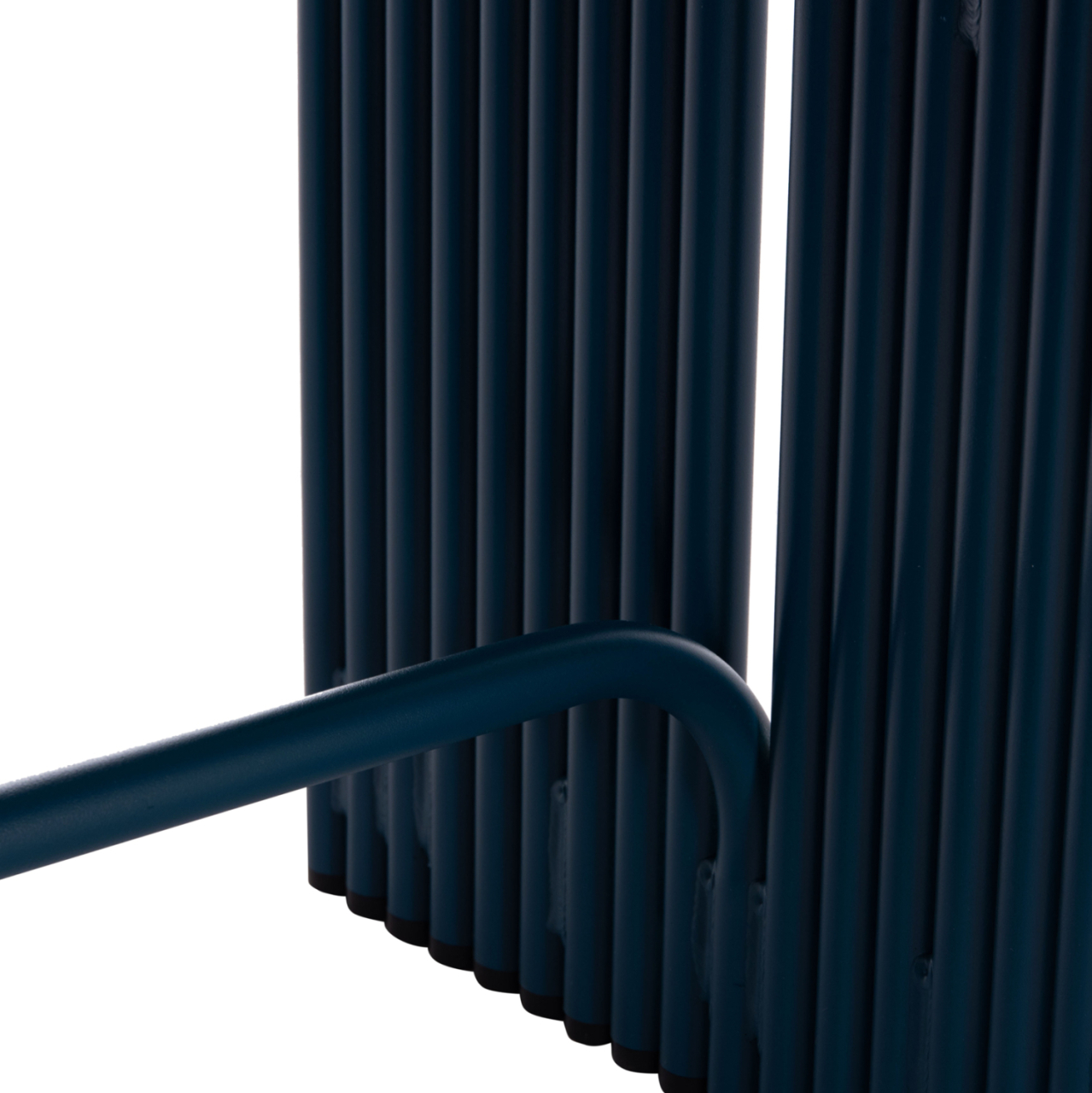 STOOL SERIES INTREPID HM6326.08 ALUMINUM IN BLUE COLOR 40x38x55Hcm. [9]