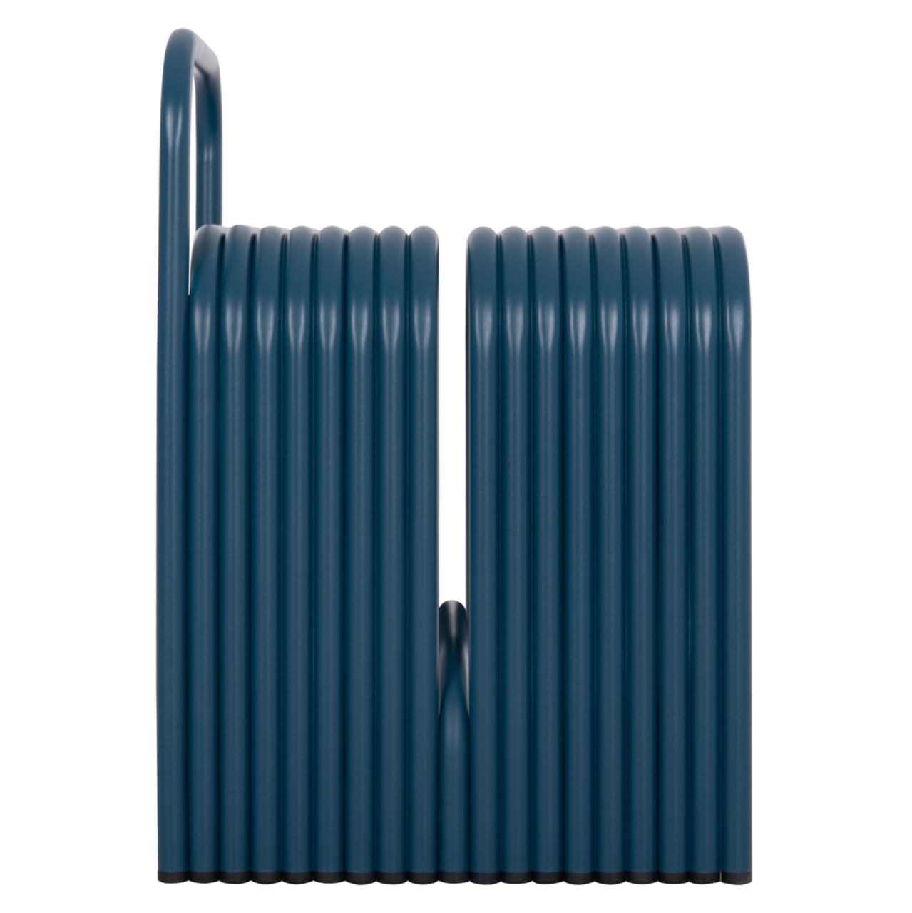 STOOL SERIES INTREPID HM6326.08 ALUMINUM IN BLUE COLOR 40x38x55Hcm. [4]