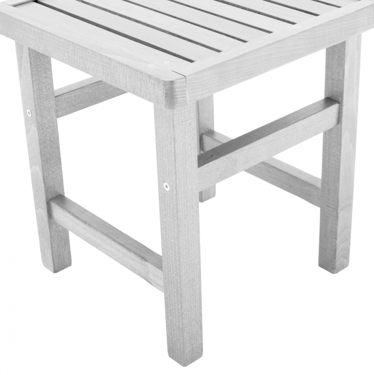 Stool-Table auxiliary White Soaking Koli 40X40X45cm HM289.01 [5]
