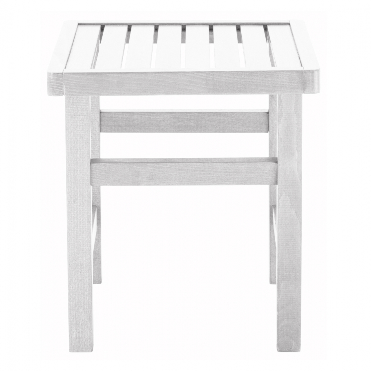 Stool-Table auxiliary White Soaking Koli 40X40X45cm HM289.01 [3]