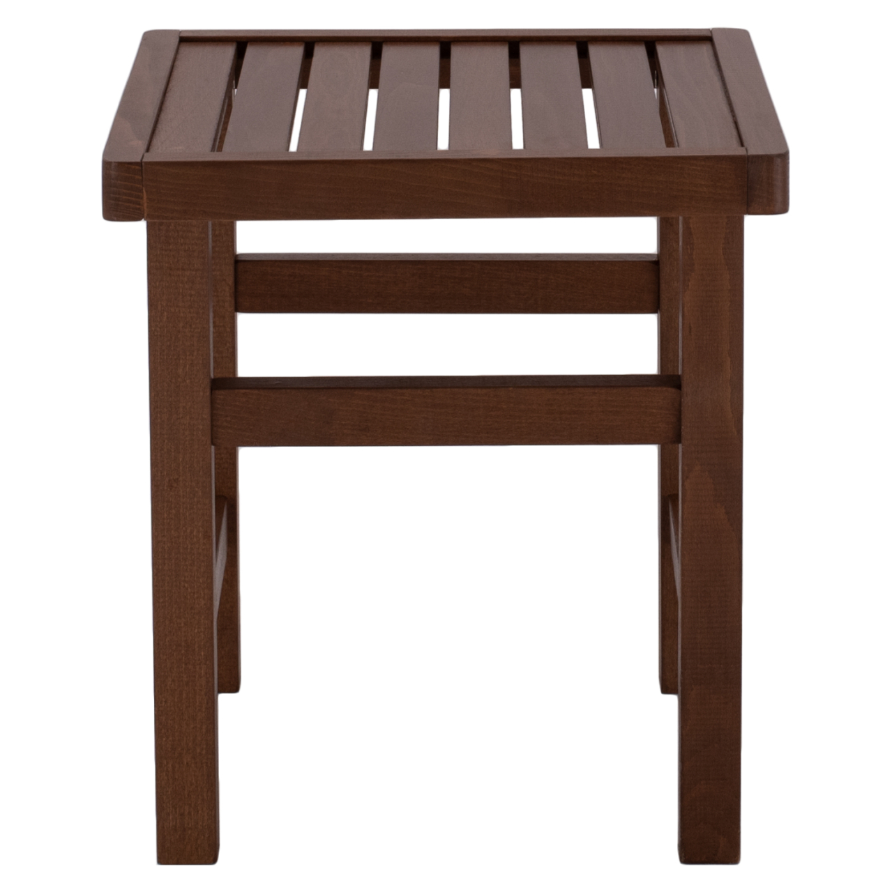 Stool-Table Walnut Soaking Koli 40x40 40Χ40X45cm HM289.02 [3]