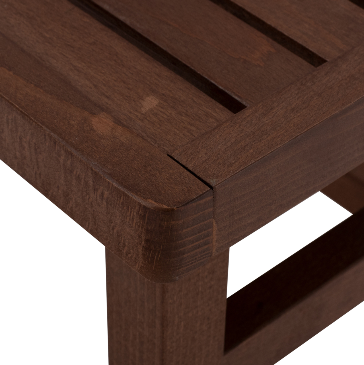 Stool-Table Walnut Soaking Koli 40x40 40Χ40X45cm HM289.02 [6]