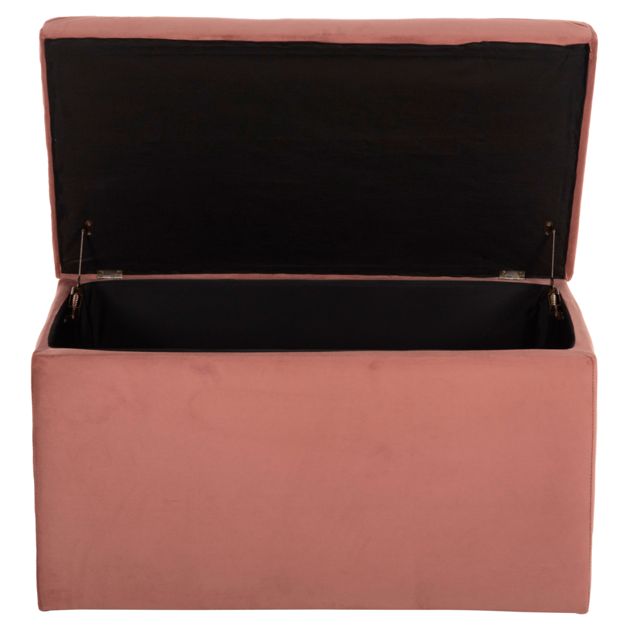 STOOL/TRUNK WITH STORAGE SPACE PUNK HM279.12 DUSTY PINK VELVET 90x50x52Hcm. [5]