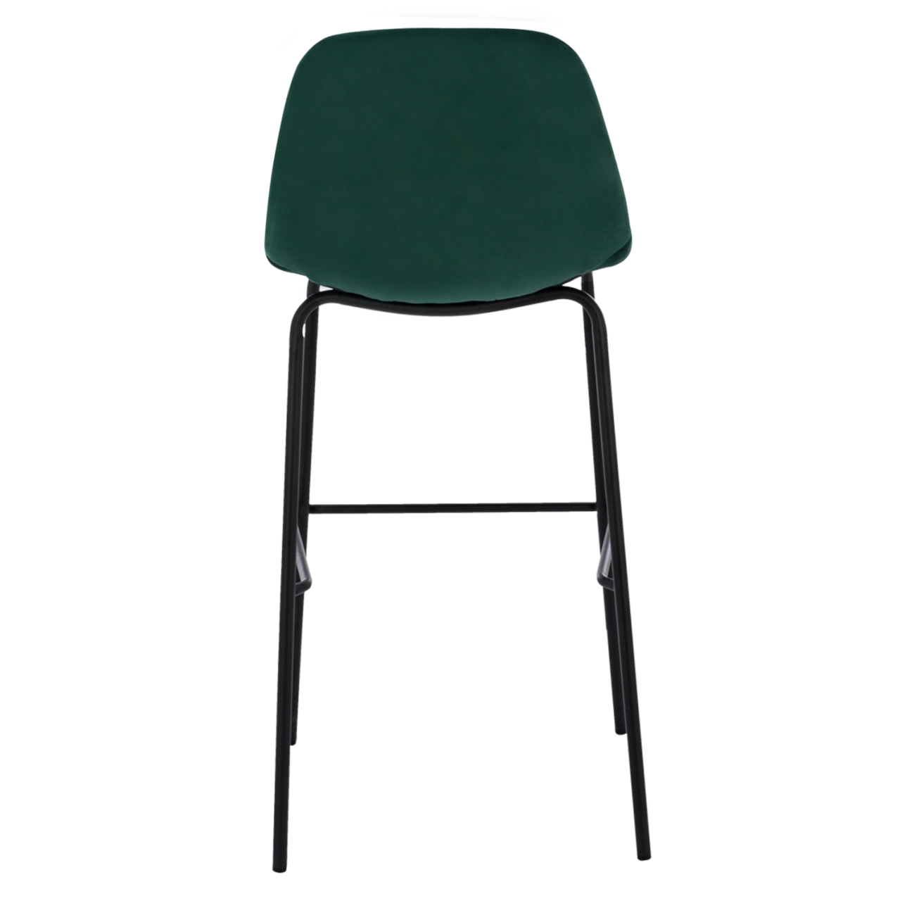 Stool VINCENT HM8579.13 VELVET GREEN AND METAL FRAME 56,5x47x106 cm. [6]