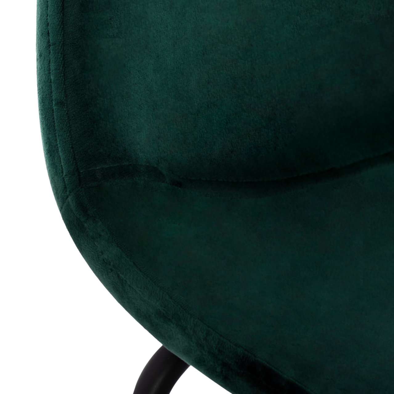 Stool VINCENT HM8579.13 VELVET GREEN AND METAL FRAME 56,5x47x106 cm. [7]