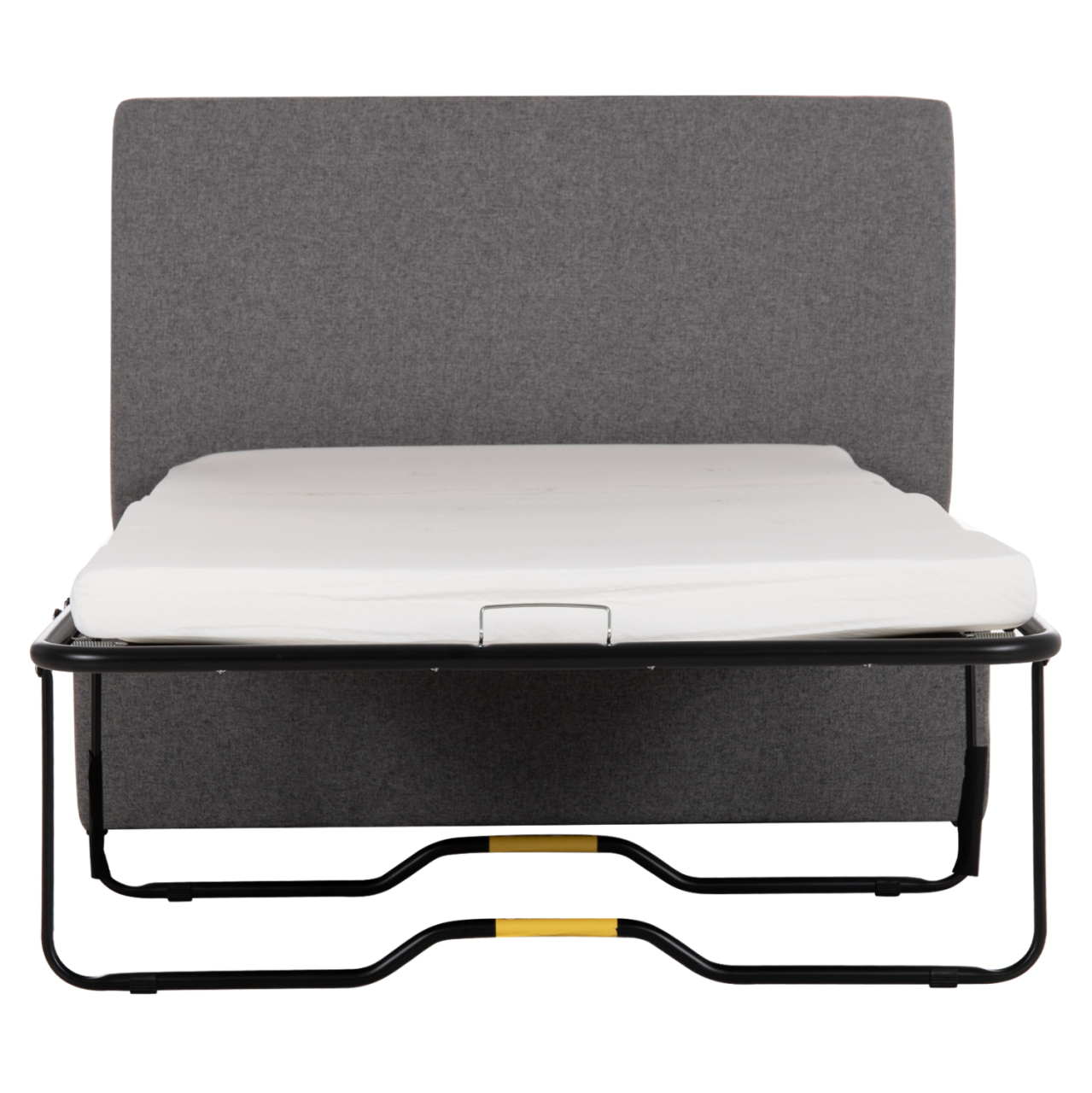 STOOL WITH FOLDING BUNK BED and MATTRESS INGE HM3343.01 GREY FABRIC 166x75x40Hcm. [5]