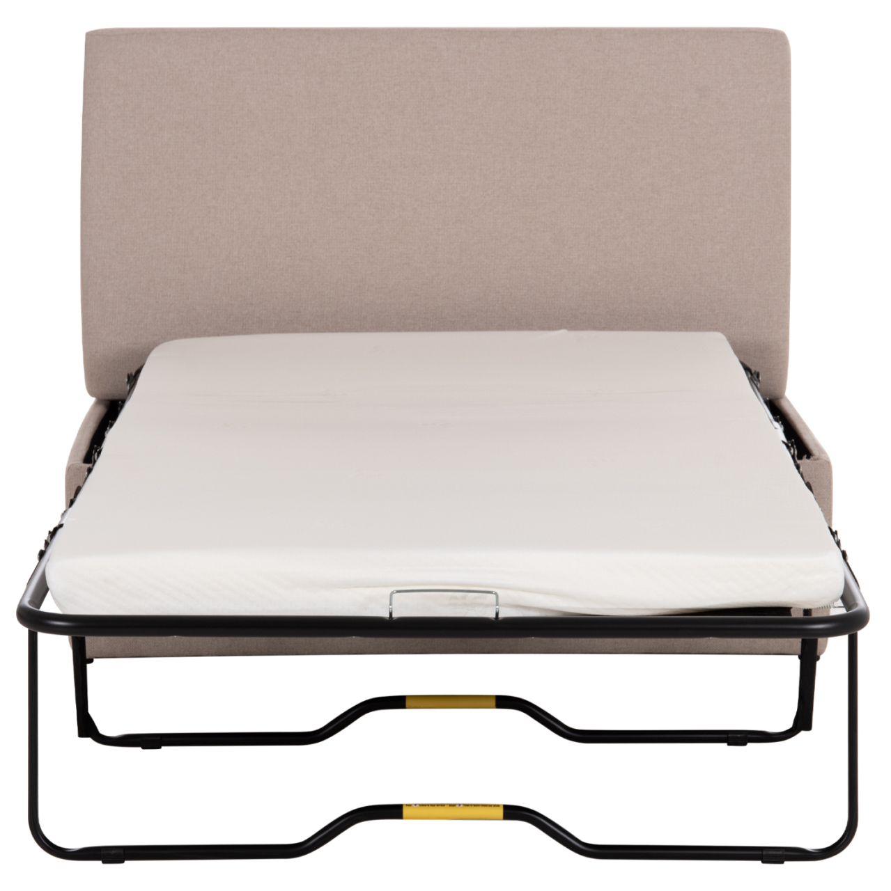 STOOL WITH FOLDING BUNK BED and MATTRESS INGE HM3343.02 BEIGE FABRIC 166x75x40Hcm. [5]