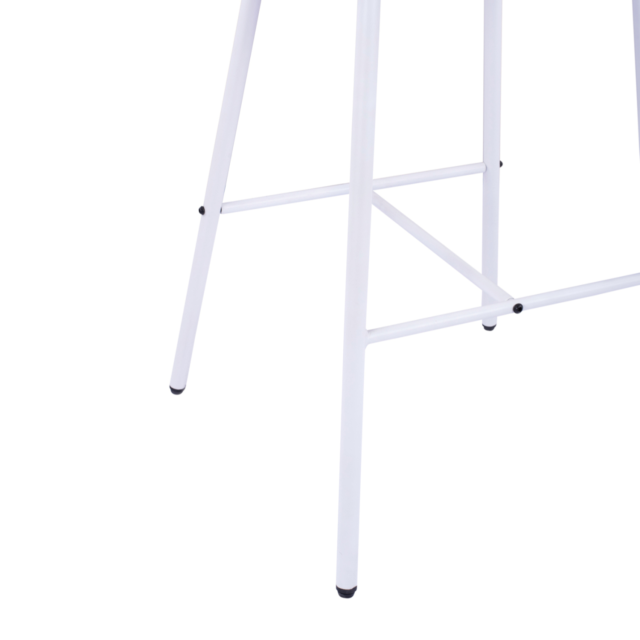 Stool with metallic frame and rope white HM5714.03 46x54x101 cm [10]